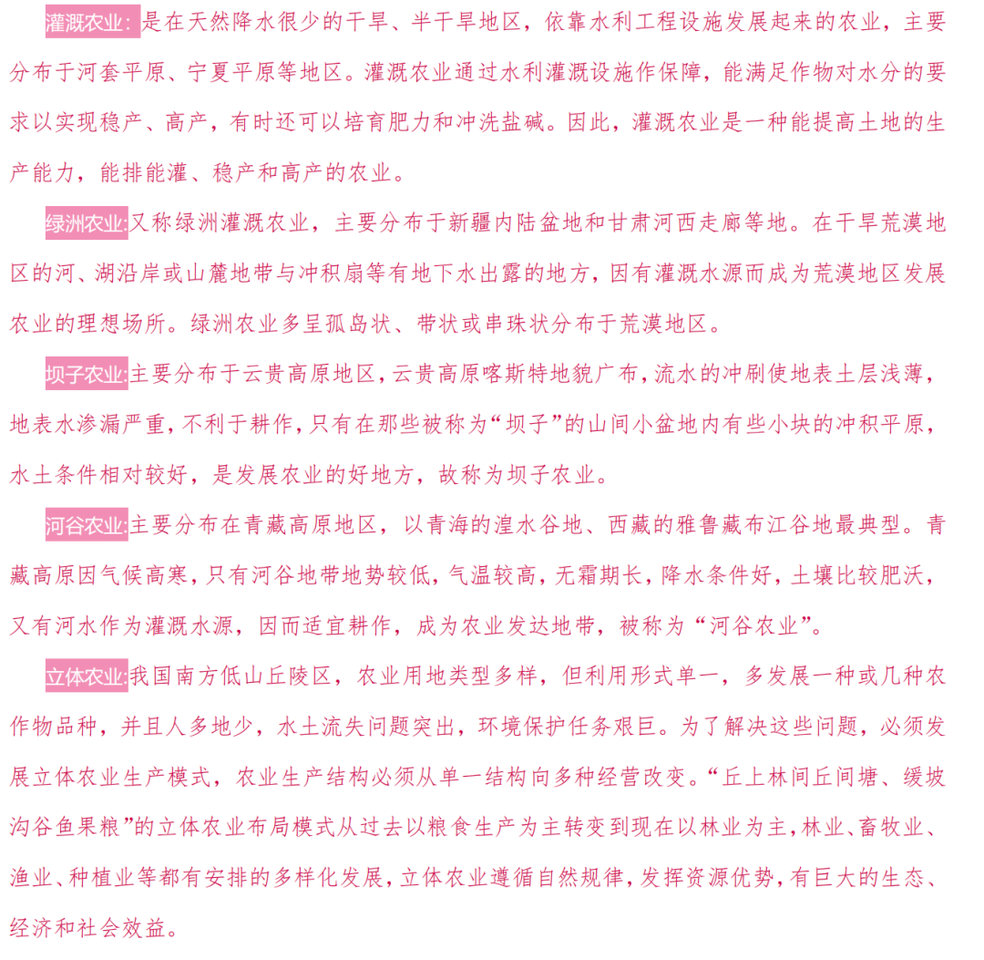 高考地理 | 农业的覆盖技术(附农业思维导图)-第36张图片-四季读书网 高考地理 | 农业的覆盖技术(附农业思维导图)-第36张图片-四季读书网