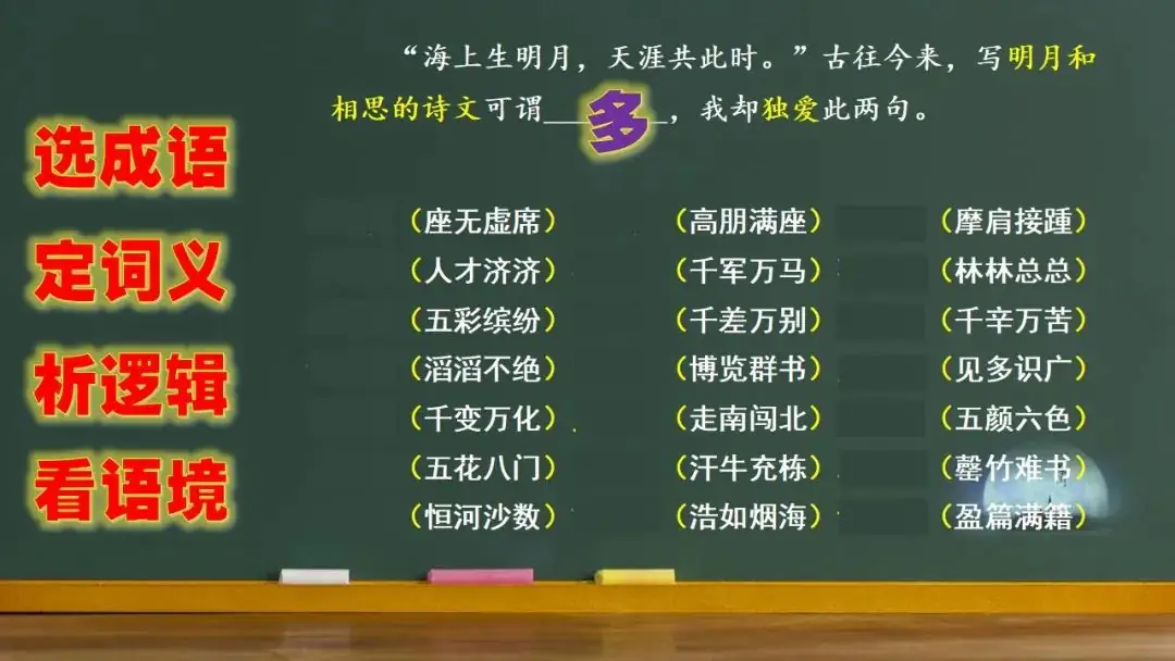 高考语文新题型(成语填空)-第6张图片-四季读书网
