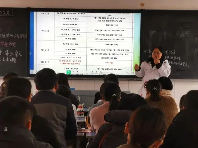 齐心协力共奋进  凝心聚力拼中考—— 九年级开学家长会-第7张图片-四季读书网