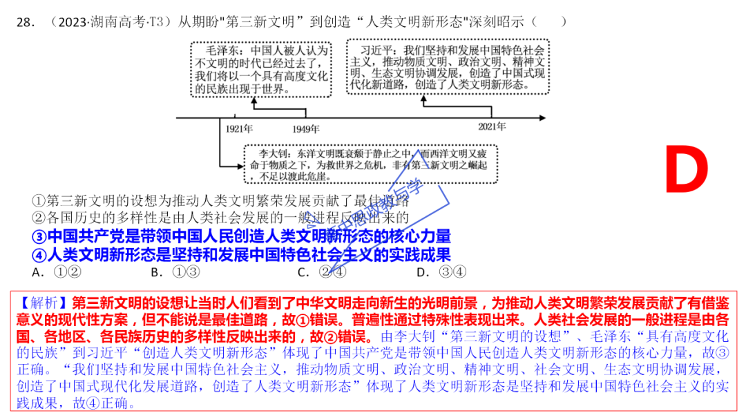 从高考真题看必修一《中国特色社会主义》的命题方向与备考复习-第79张图片-四季读书网 从高考真题看必修一《中国特色社会主义》的命题方向与备考复习-第79张图片-四季读书网