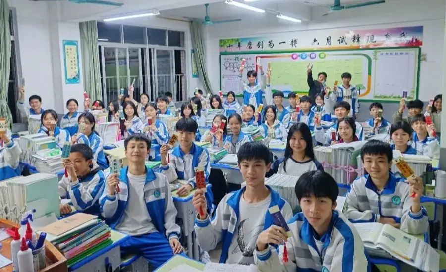 拼搏百日显风采 圆梦中考创辉煌——光坡镇中学举行2024届中考百日誓师大会-第47张图片-四季读书网