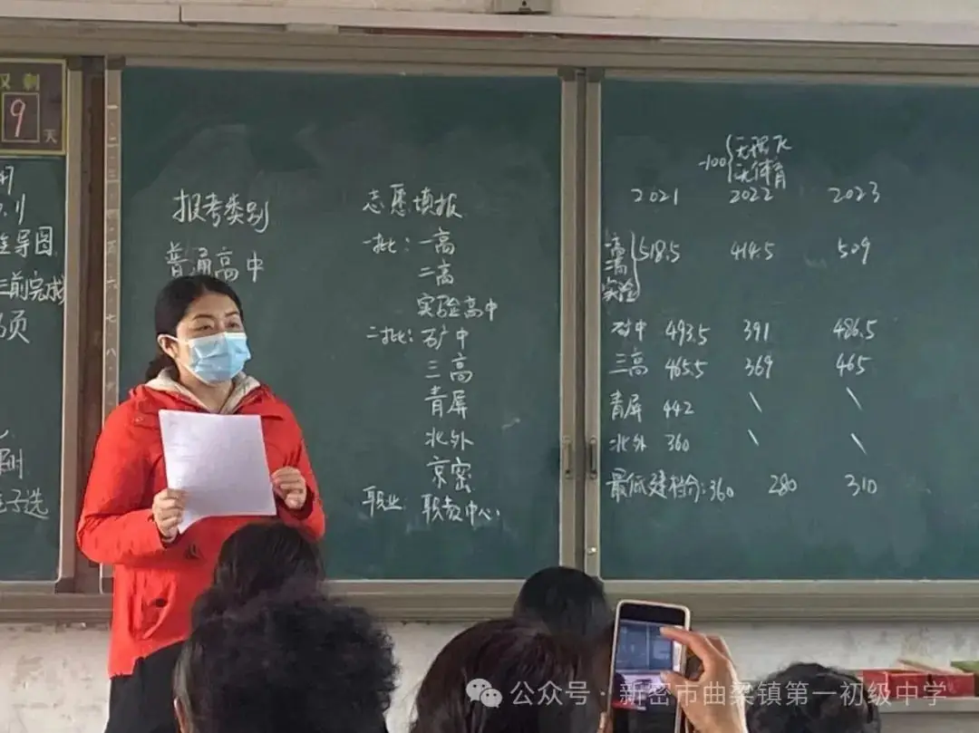 【家校共育】携手促成长  同心战中考——曲梁一初中召开九年级中招主题家长会-第19张图片-四季读书网