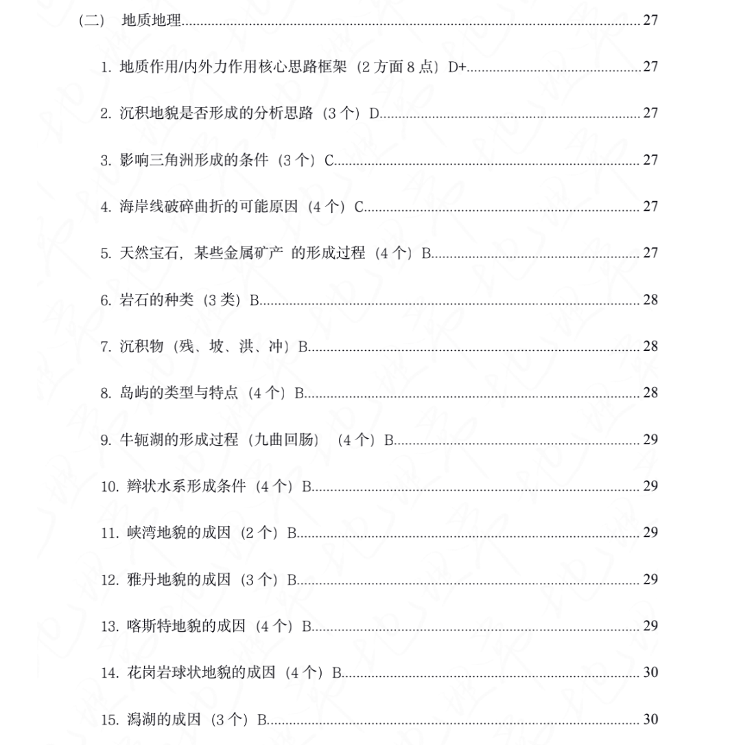 【高性价比】高考地理主观题答题思路(视频+工具书包邮)-第7张图片-四季读书网