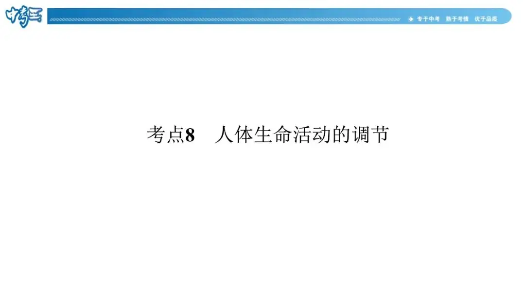中考生物 | 冀少版重点题型攻略1识图题考点8人体生命活动的调节-第3张图片-四季读书网 中考生物 | 冀少版重点题型攻略1识图题考点8人体生命活动的调节-第3张图片-四季读书网