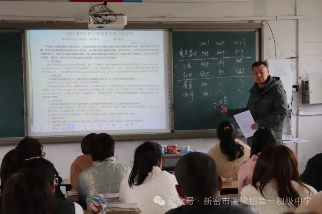 【家校共育】携手促成长  同心战中考——曲梁一初中召开九年级中招主题家长会-第14张图片-四季读书网