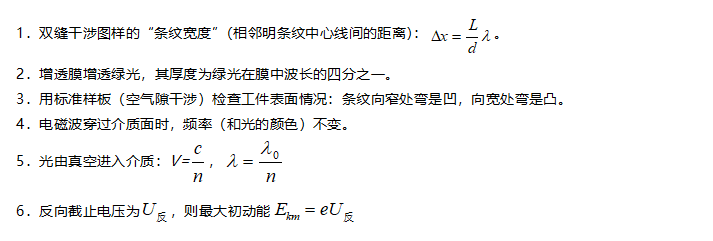 高考物理||高考前必须掌握的18个常考物理知识点-第19张图片-四季读书网