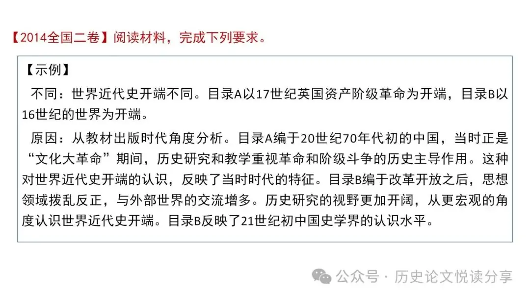 高考历史小论文题型分类及答题技巧-第109张图片-四季读书网