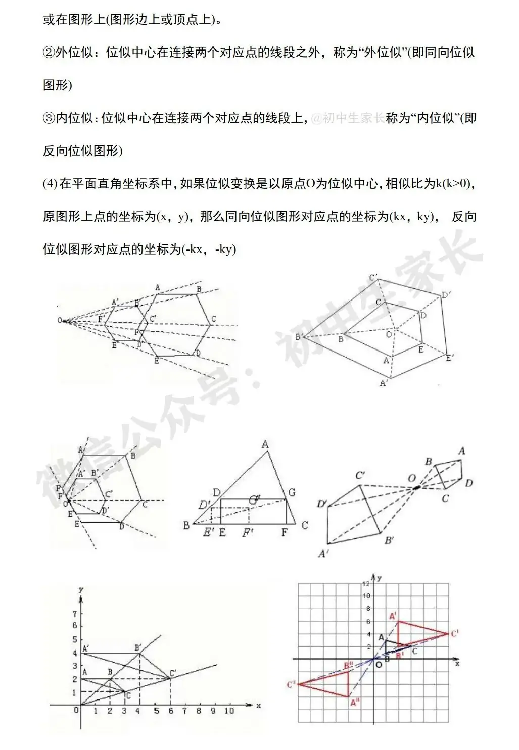 初中数学 | 中考数学相似三角形必考知识+常见结论+经典例题(可打印) 第11张