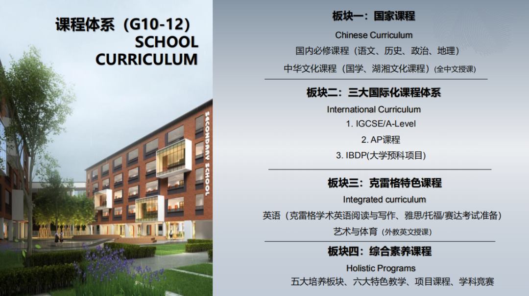 中考多途径升学 | 长沙国际学校之间有什么区别?盘点长沙各大国际学校! 第10张 中考多途径升学 | 长沙国际学校之间有什么区别?盘点长沙各大国际学校! 第10张