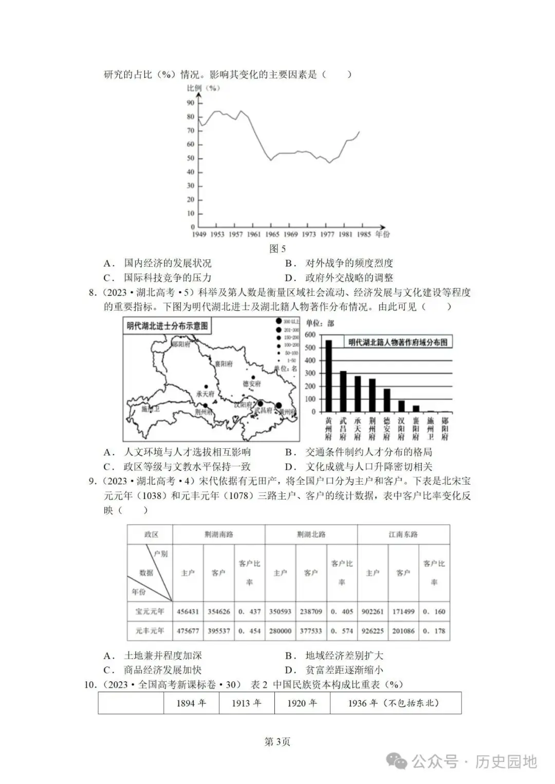 授之以渔 | 2024届高考历史选择题解题技巧和方法:特殊选择题特殊对待【课件+专项训练】-第37张图片-四季读书网 授之以渔 | 2024届高考历史选择题解题技巧和方法:特殊选择题特殊对待【课件+专项训练】-第37张图片-四季读书网