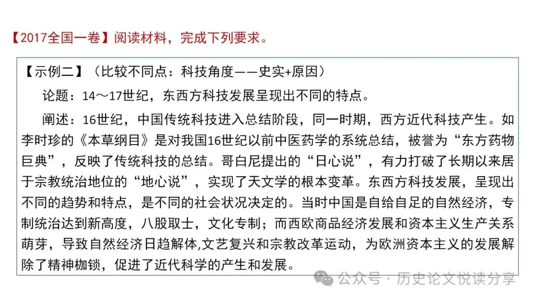 高考历史小论文题型分类及答题技巧-第92张图片-四季读书网