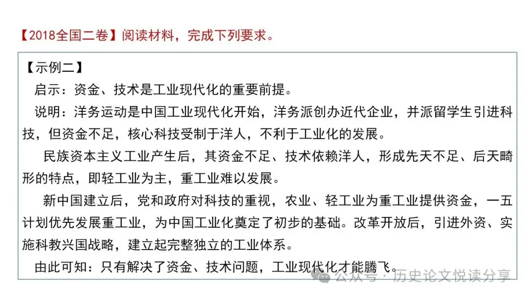 高考历史小论文题型分类及答题技巧-第58张图片-四季读书网
