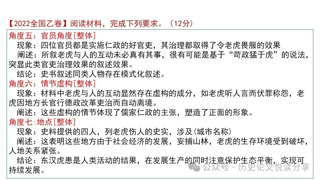 高考历史小论文题型分类及答题技巧-第84张图片-四季读书网