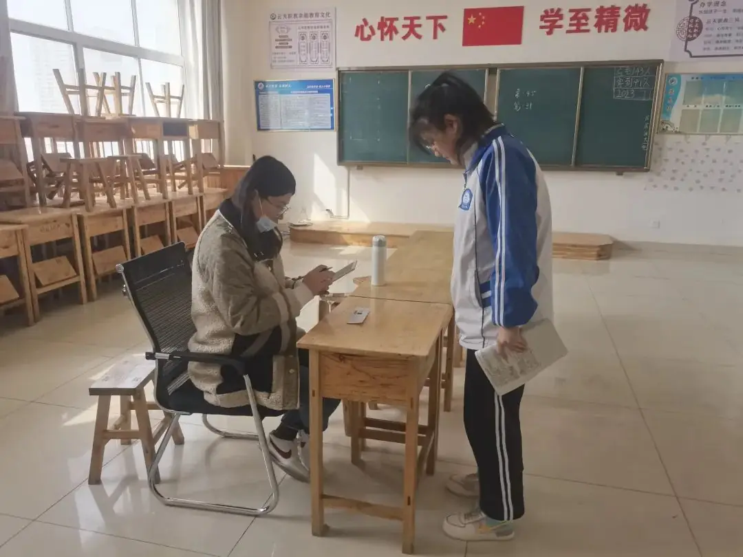 筑梦高考 健康护航——庆云云天中学2021级高考学生体检工作进行中-第8张图片-四季读书网