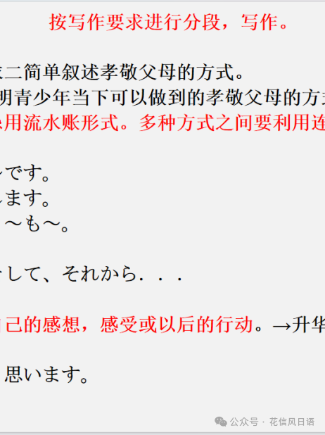 高考日语资讯(五)2024届3月14日广东一模 作文PPT详解篇-第7张图片-四季读书网