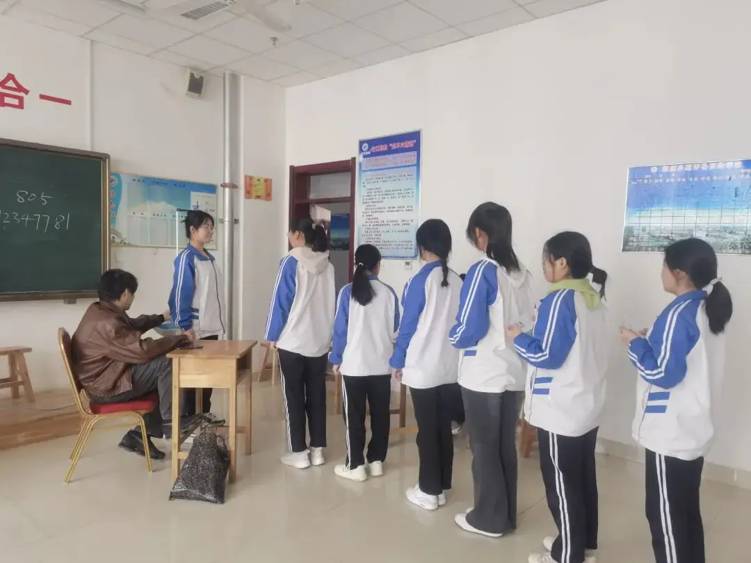筑梦高考 健康护航——庆云云天中学2021级高考学生体检工作进行中-第7张图片-四季读书网
