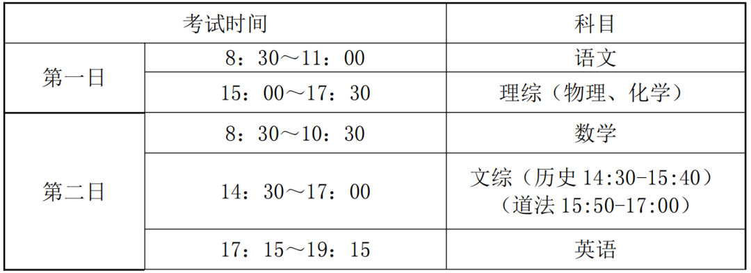​2024年山西省中考模拟百校联考(一)考试时间安排-第1张图片-四季读书网