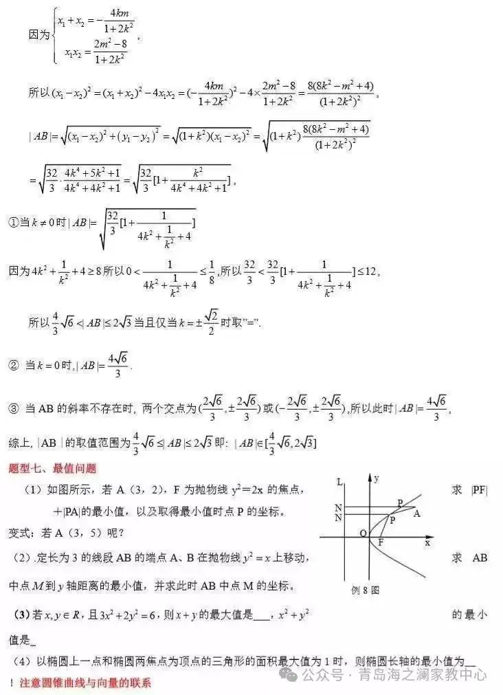 2024高考数学必考、常考知识点和重要题型全梳理(转给孩子) 第24张 2024高考数学必考、常考知识点和重要题型全梳理(转给孩子) 第24张