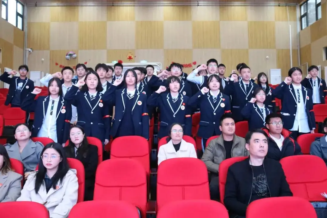 少年自有凌云志 逐梦中考正当时——观山湖区第八中学九年级百日誓师大会 第31张