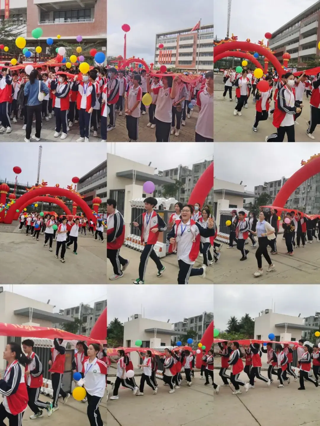 龙行龘龘,林中朤朤,中考必胜——三亚市海棠区林旺中学2024年中考百日誓师大会-第15张图片-四季读书网