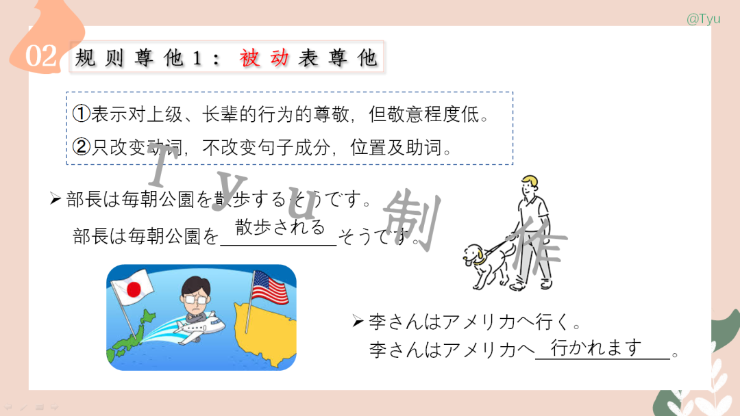 高考日语:敬语(尊他语、自谦语、郑重语)专题课件-第9张图片-四季读书网