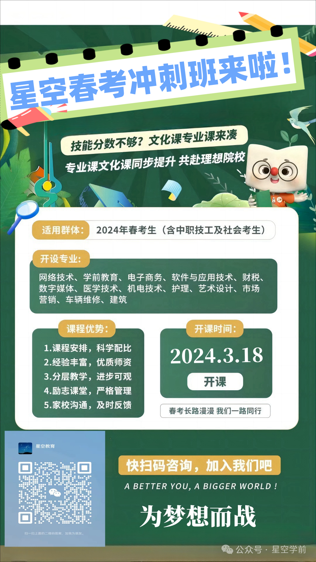山东省2024年春季高考技能测试学前教育类专业 成绩明天9点起可以查询!其它专业开放查询已更新!-第8张图片-四季读书网