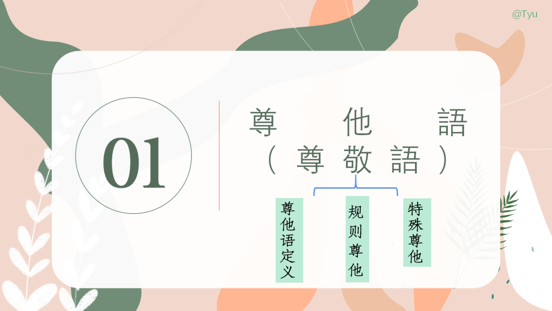 高考日语:敬语(尊他语、自谦语、郑重语)专题课件-第7张图片-四季读书网