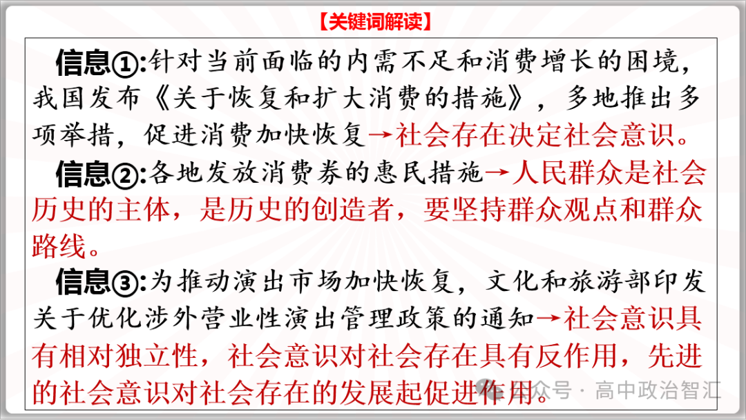 2024高考政治●时政热点专题十三 恢复扩大消费20条(课件+Word文档)-第19张图片-四季读书网