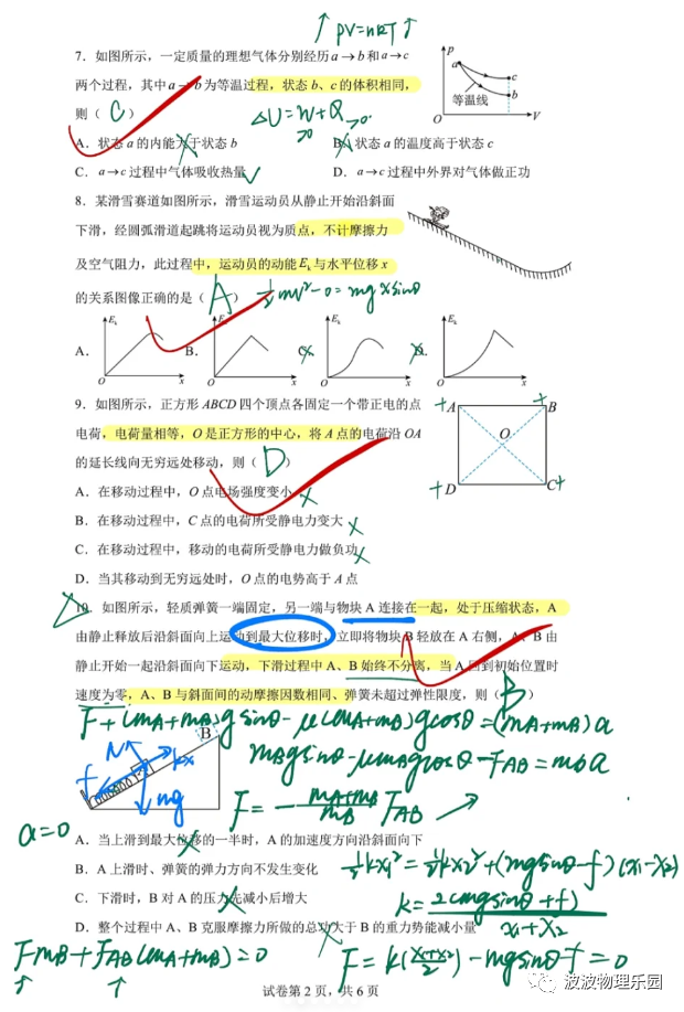 2022届江苏高考真题试卷满分示范-第2张图片-四季读书网
