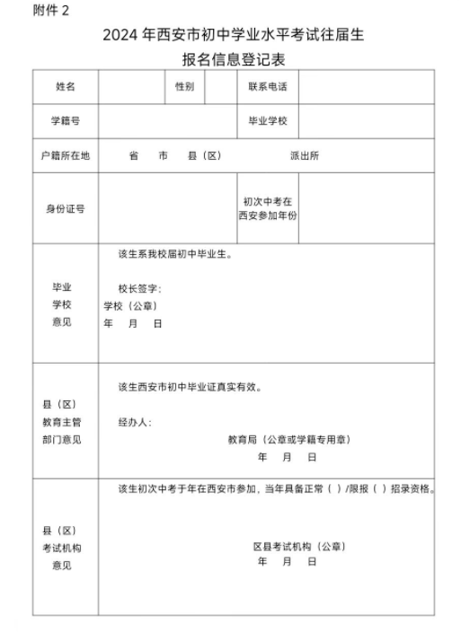 【中考】新城区/高新区/灞桥区/西咸新区2024年九年级区内户籍、市外学籍报名细则-第11张图片-四季读书网