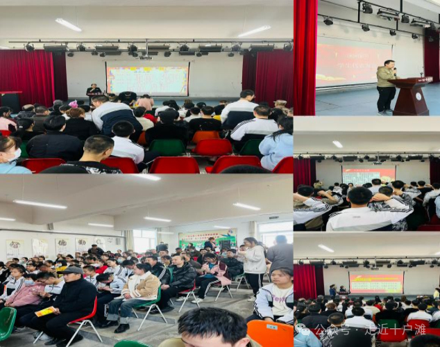 一四七团中学召开中考百日誓师大会-第2张图片-四季读书网