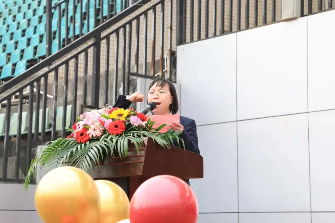 百日誓师酬壮志,六月中考铸辉煌——钦州市第一中学2024年中考百日誓师大会-第40张图片-四季读书网