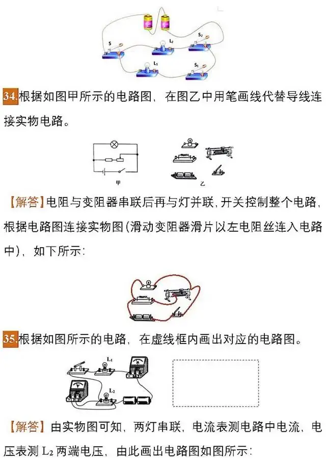 福利领取丨【初中物理】中考物理作图题专项练习,必看!!!-第22张图片-四季读书网
