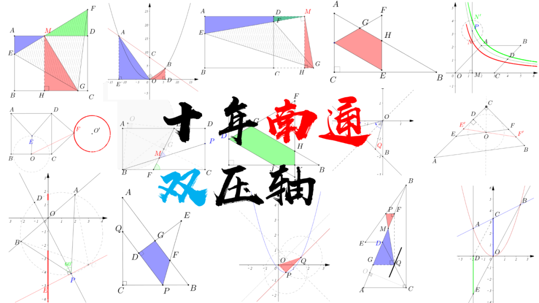 网友想看的南通十年中考双压轴题品鉴!-第3张图片-四季读书网 网友想看的南通十年中考双压轴题品鉴!-第3张图片-四季读书网