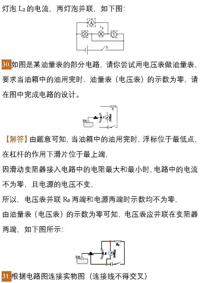 福利领取丨【初中物理】中考物理作图题专项练习,必看!!!-第19张图片-四季读书网