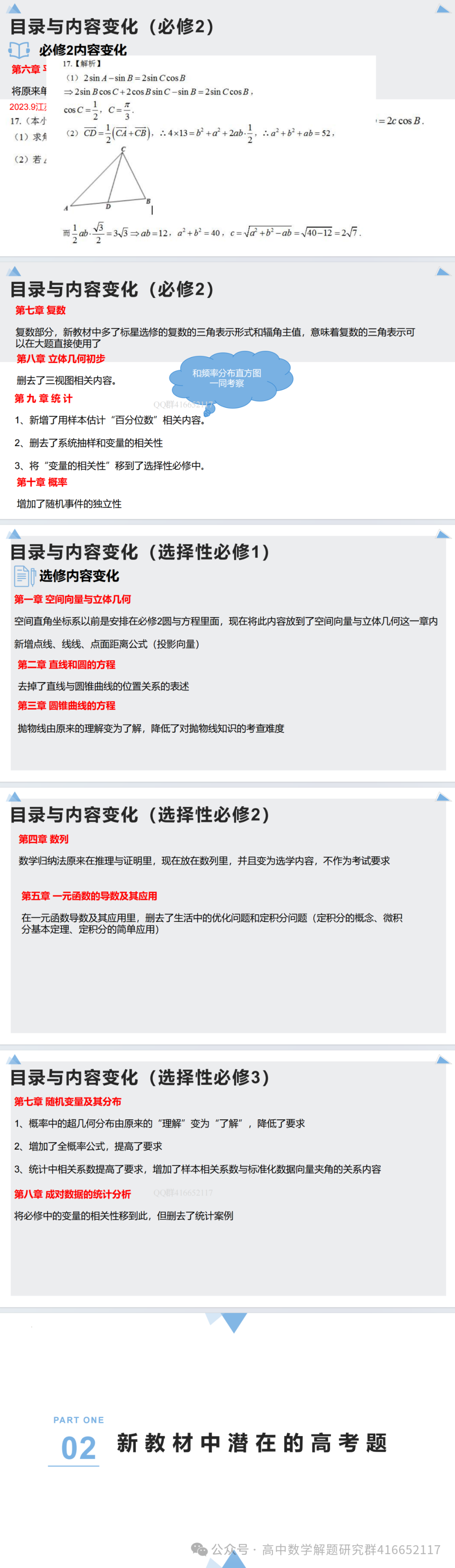 新教材中潜在的高考题(ppt分享)-第2张图片-四季读书网