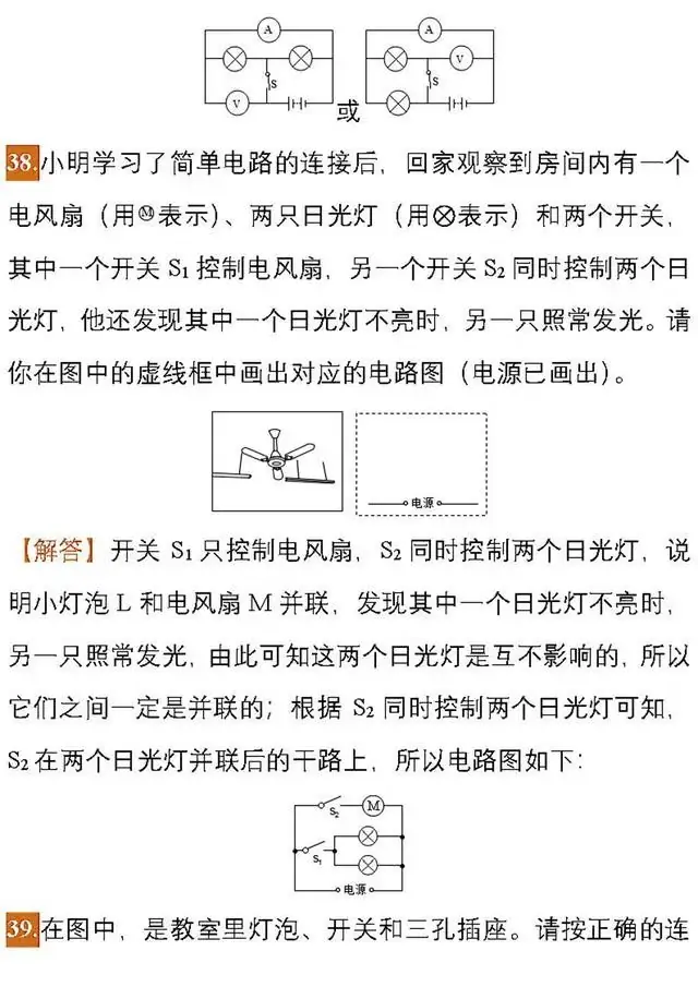 福利领取丨【初中物理】中考物理作图题专项练习,必看!!!-第25张图片-四季读书网