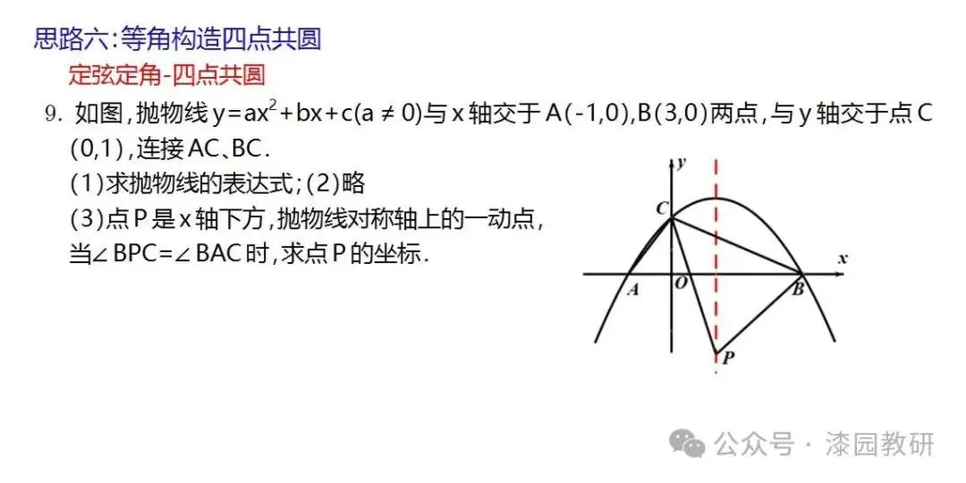 中考重难点,二次函数压轴处理思路-第20张图片-四季读书网