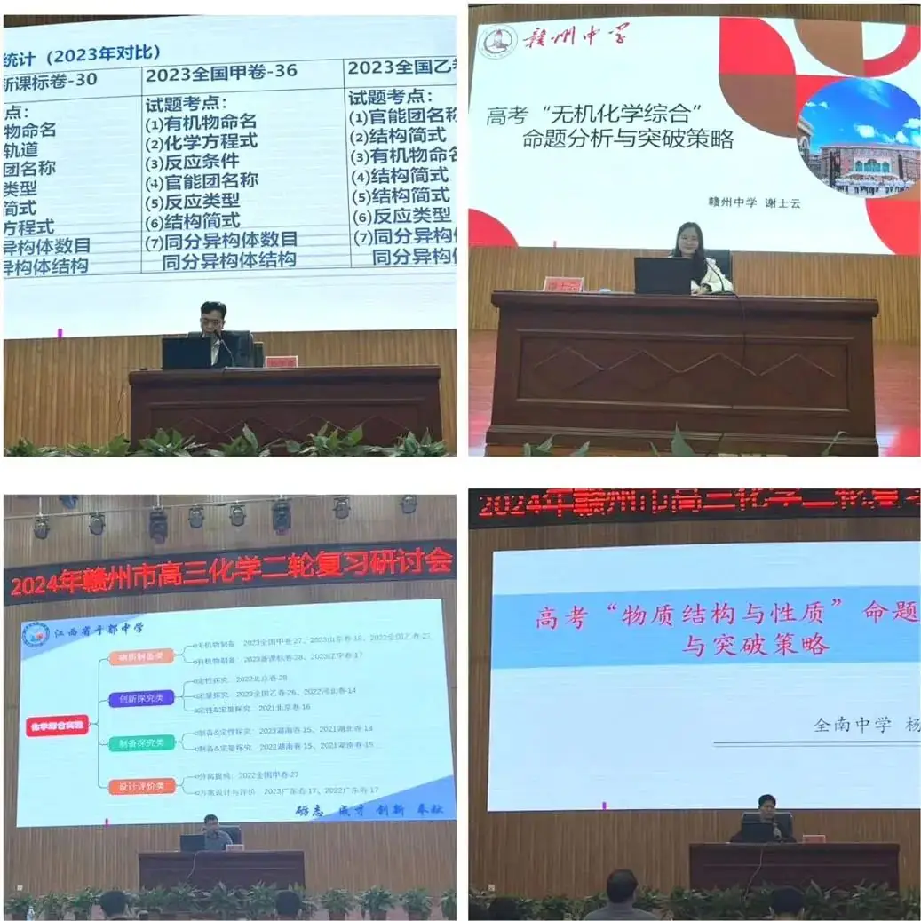 春光为序,精研二轮,冲刺高考 || 赣县第三中学成功承办2024年赣州市高三化学二轮复习研讨会-第8张图片-四季读书网