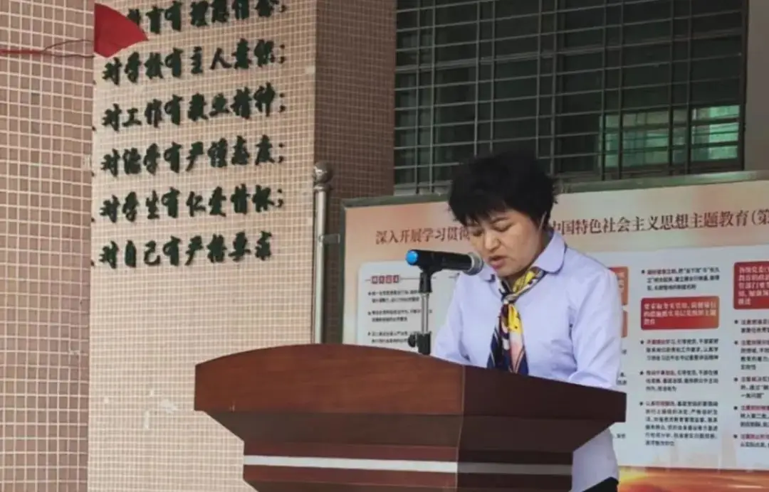 兴宁陂西中学举行中考百日誓师活动-第3张图片-四季读书网
