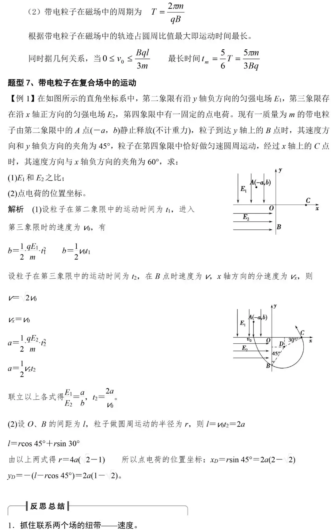 高考物理 | 计算类压轴题解题技巧+8大类答题模板-第16张图片-四季读书网