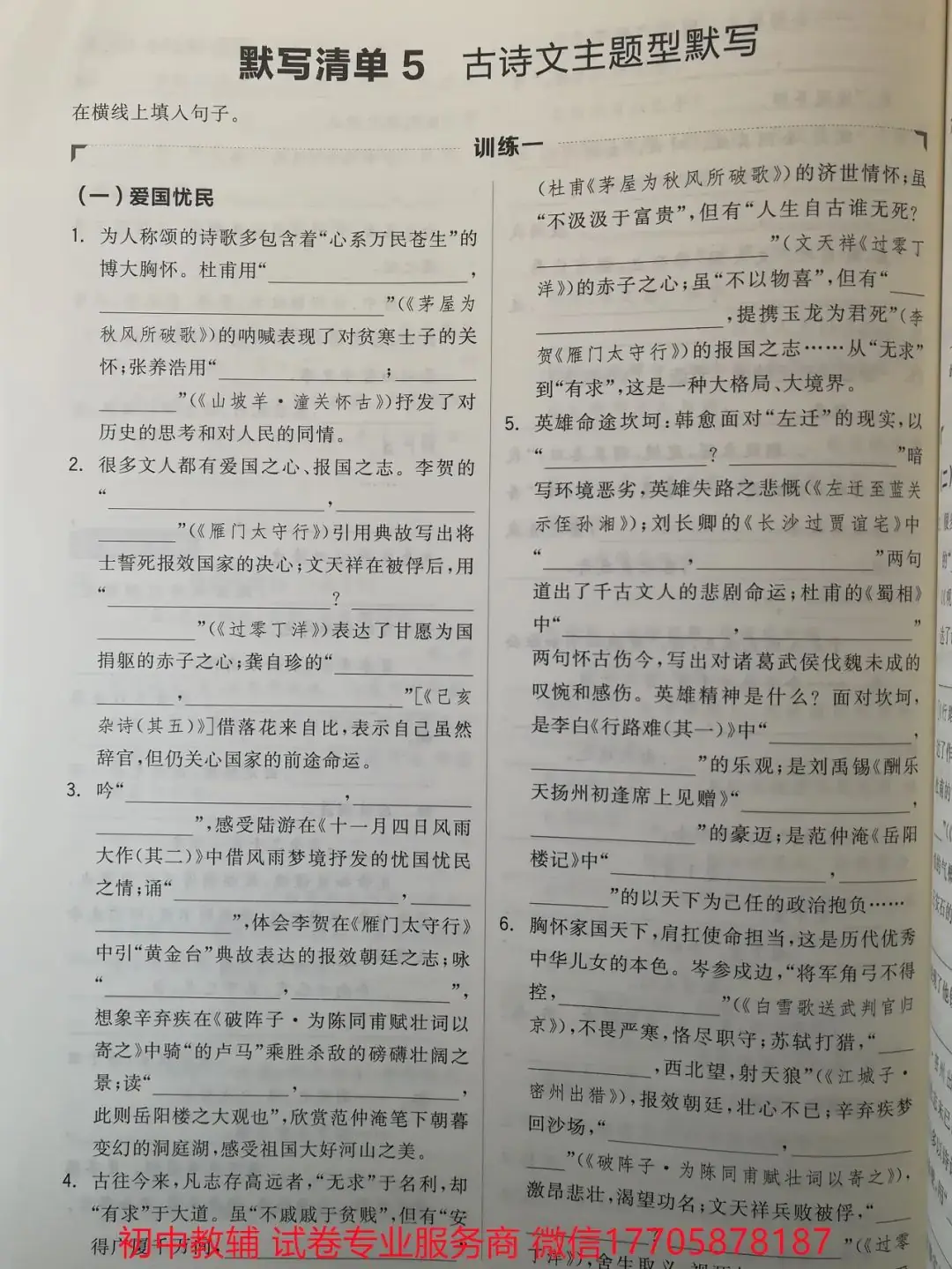 2024全品中考 复习方案 语文-第50张图片-四季读书网