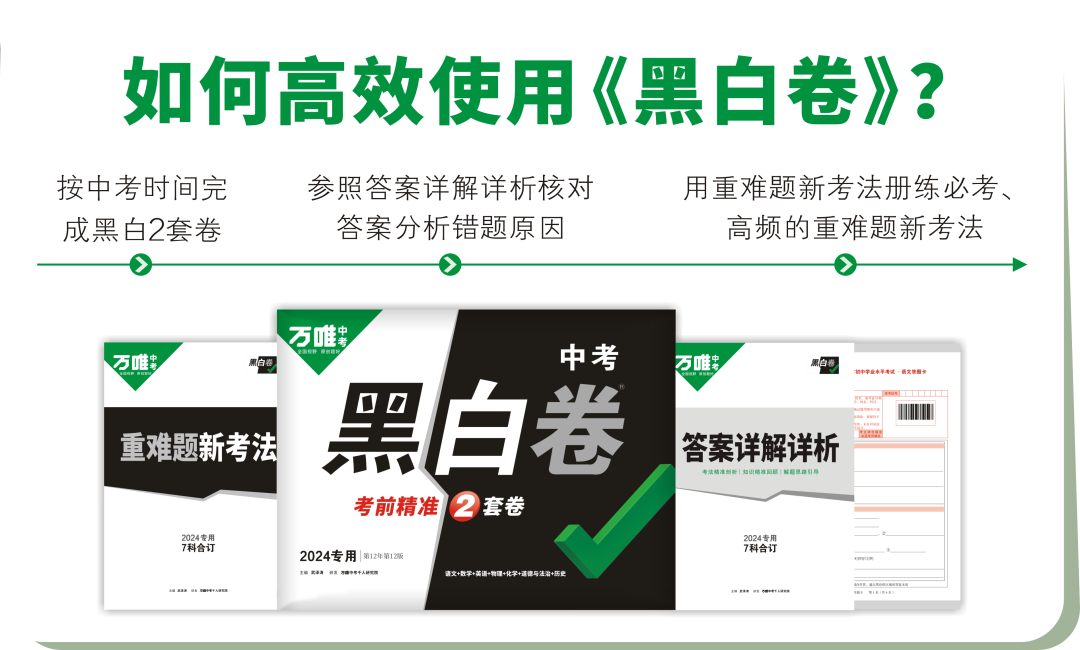 2024中考必备《黑白卷》,9折火热预订中!-第5张图片-四季读书网