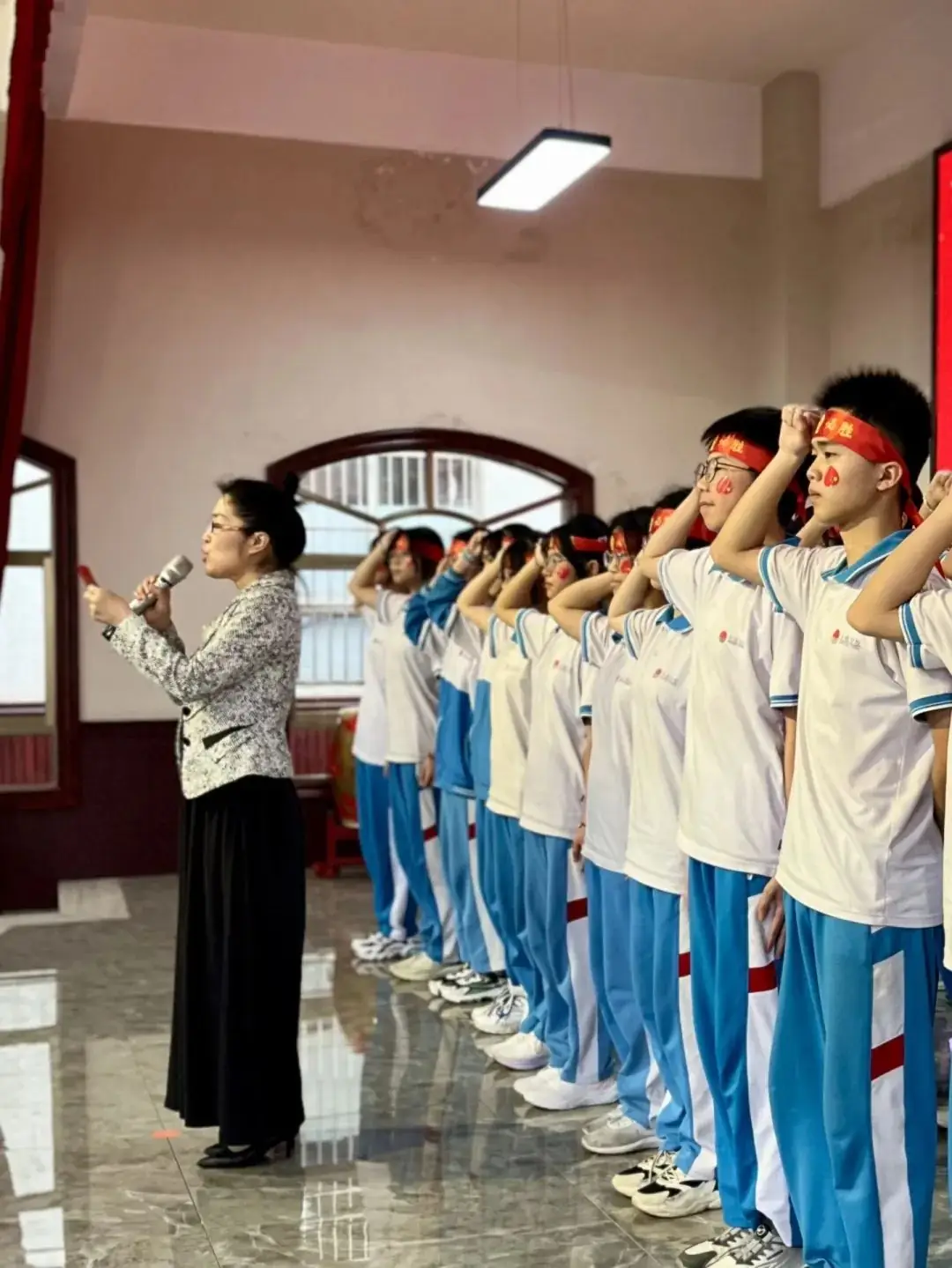 鏖战百日迎中考 踔厉奋发向未来丨博罗长城学校2024届中考百日誓师大会-第75张图片-四季读书网
