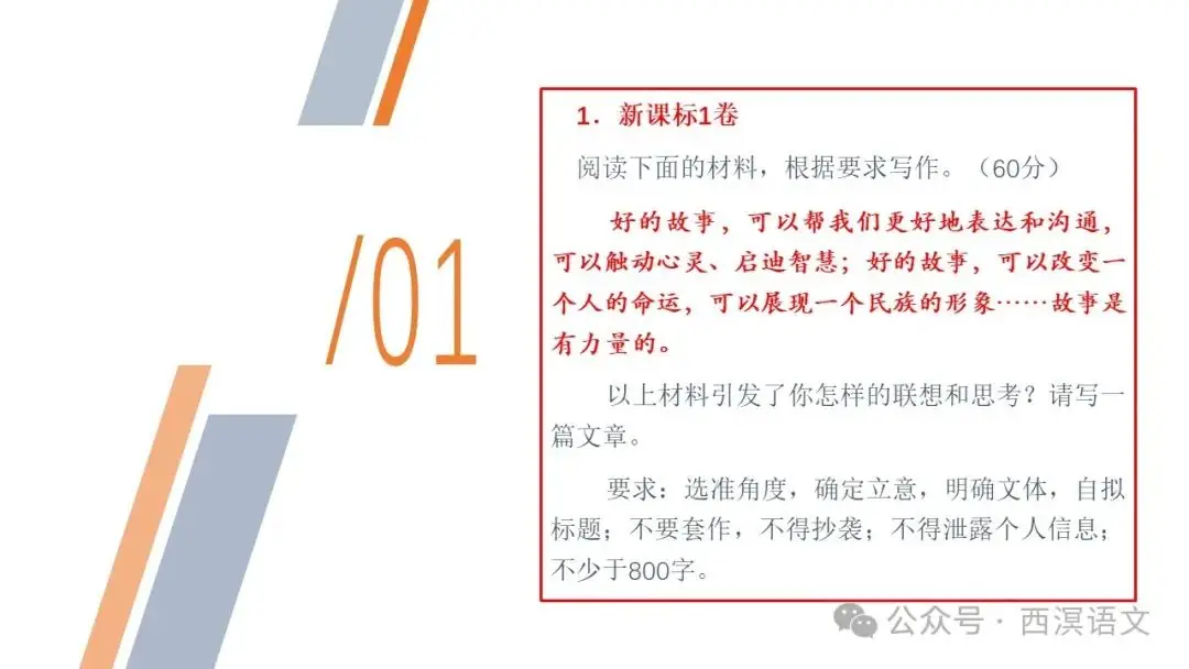 高考作文说理阐释要“接地气”-第4张图片-四季读书网