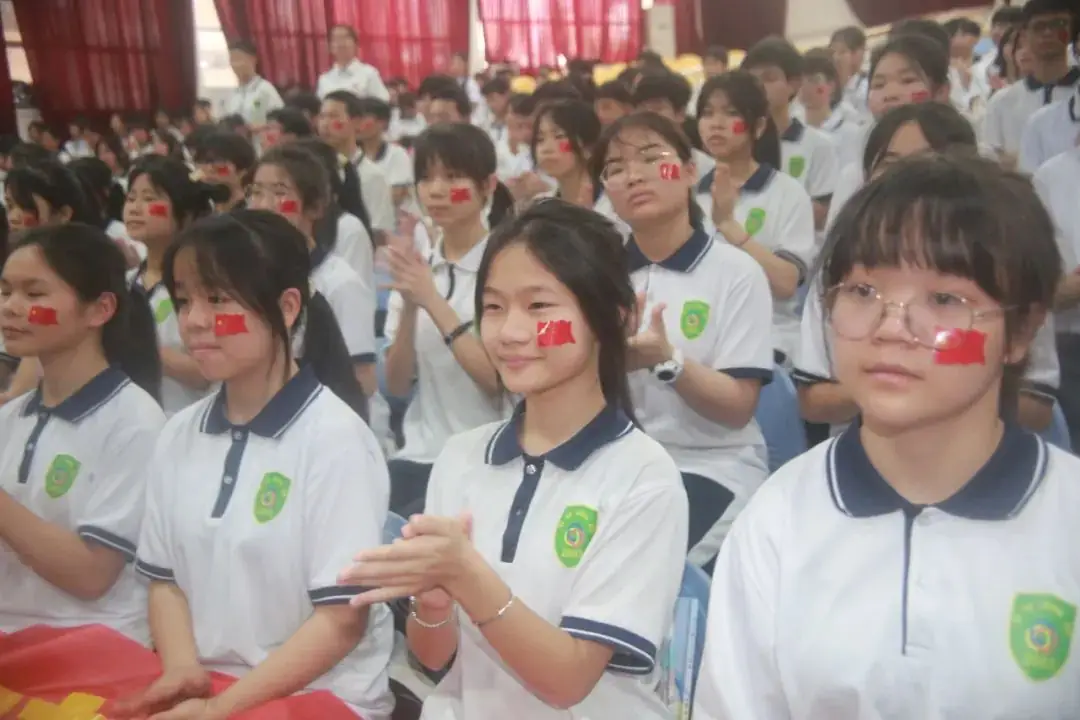 《乘风破浪,决战中考》博白县启德中学举行2024年地生中考誓师大会-第4张图片-四季读书网
