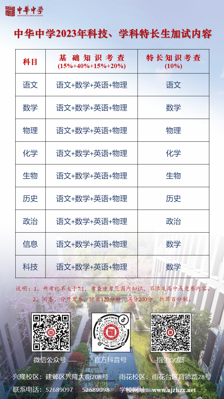 中考特长生到底考什么?有多难??-第5张图片-四季读书网