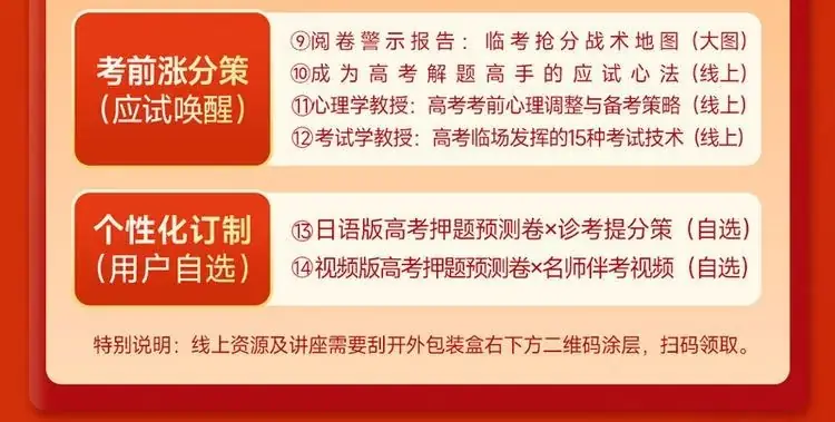 重磅!2024年王后雄高考押题卷预定开始了-第5张图片-四季读书网