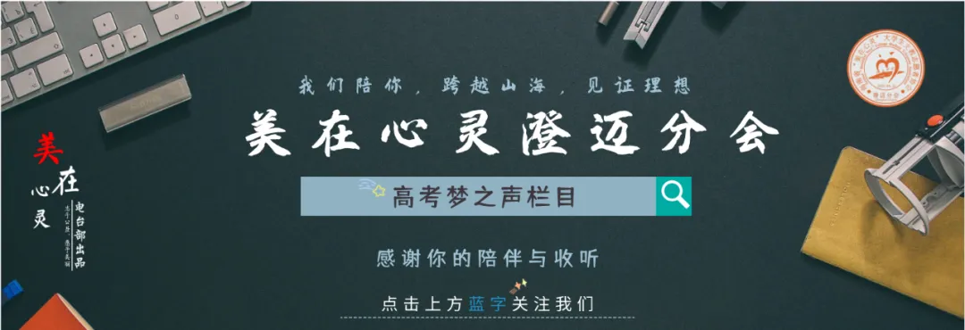 高考梦之声 | 与过去的自己对话-第1张图片-四季读书网