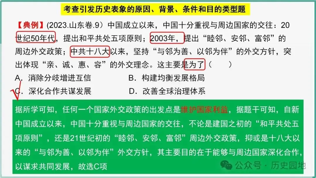 授之以渔 | 2024高考历史选择题解题技巧和方法:三审六原则 第44张 授之以渔 | 2024高考历史选择题解题技巧和方法:三审六原则 第44张